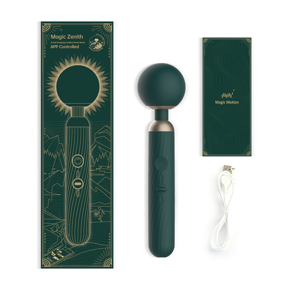 Magic Motion Zenith vibratore wand silicone app
