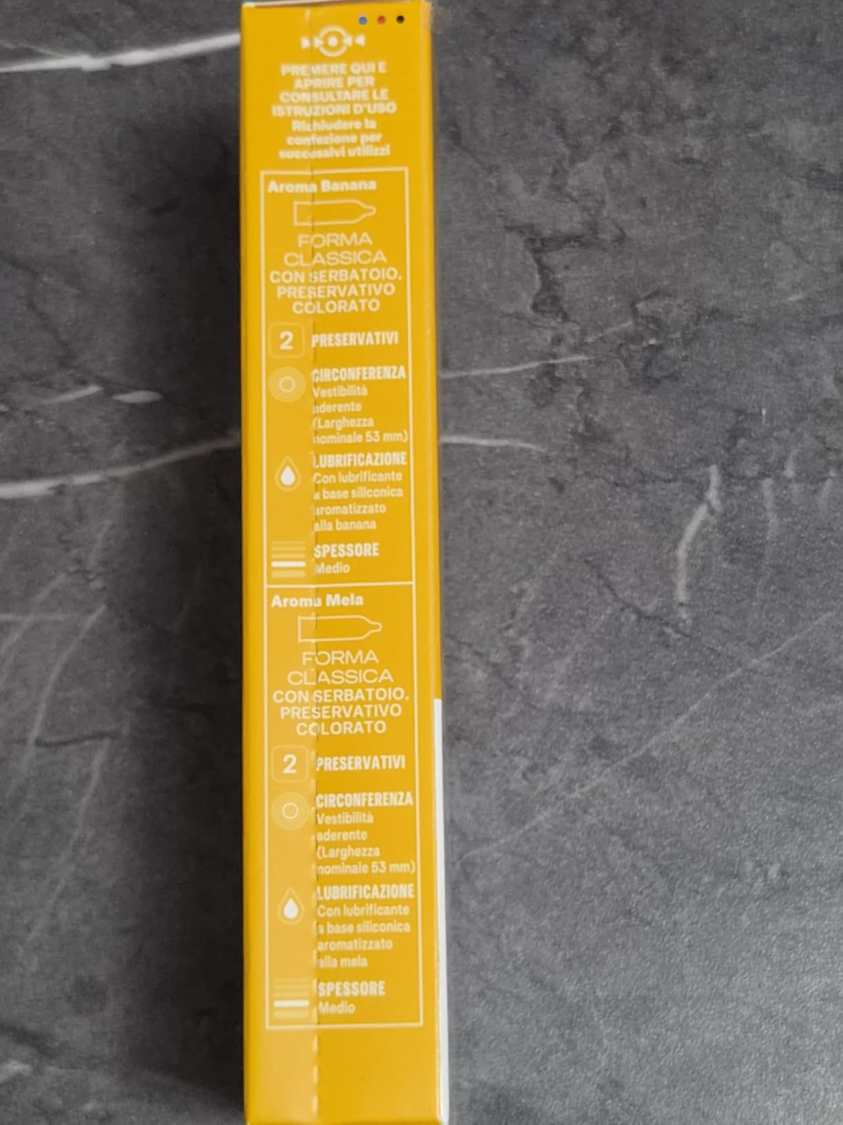 Durex Tropical preservativi 12 pz aromatizzati frutta