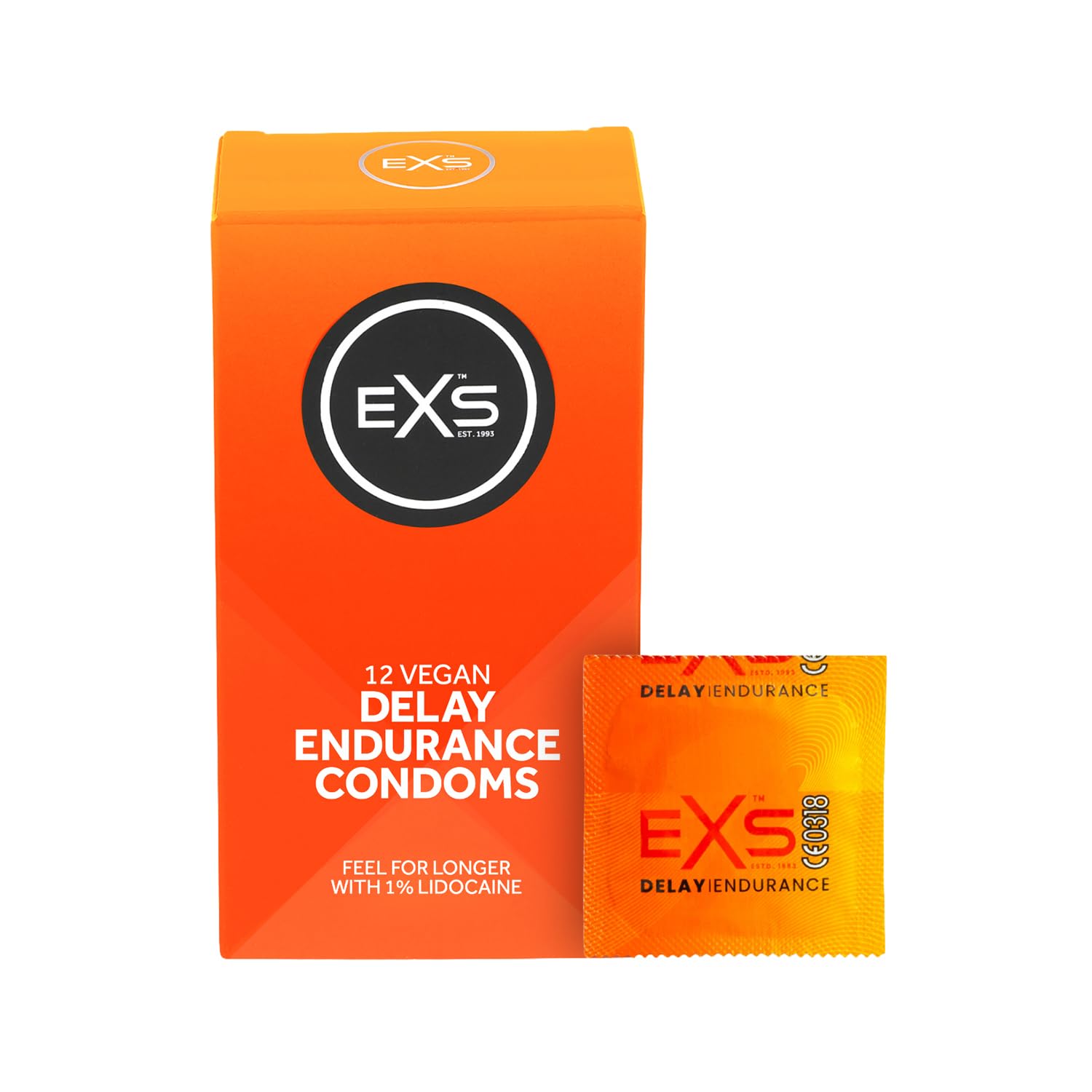 EXS Delay Preservativi Ritardanti 12 pz Lattice Vegan