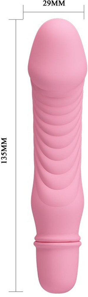 Pretty Love Stev vibratore realistico silicone 13,5 cm