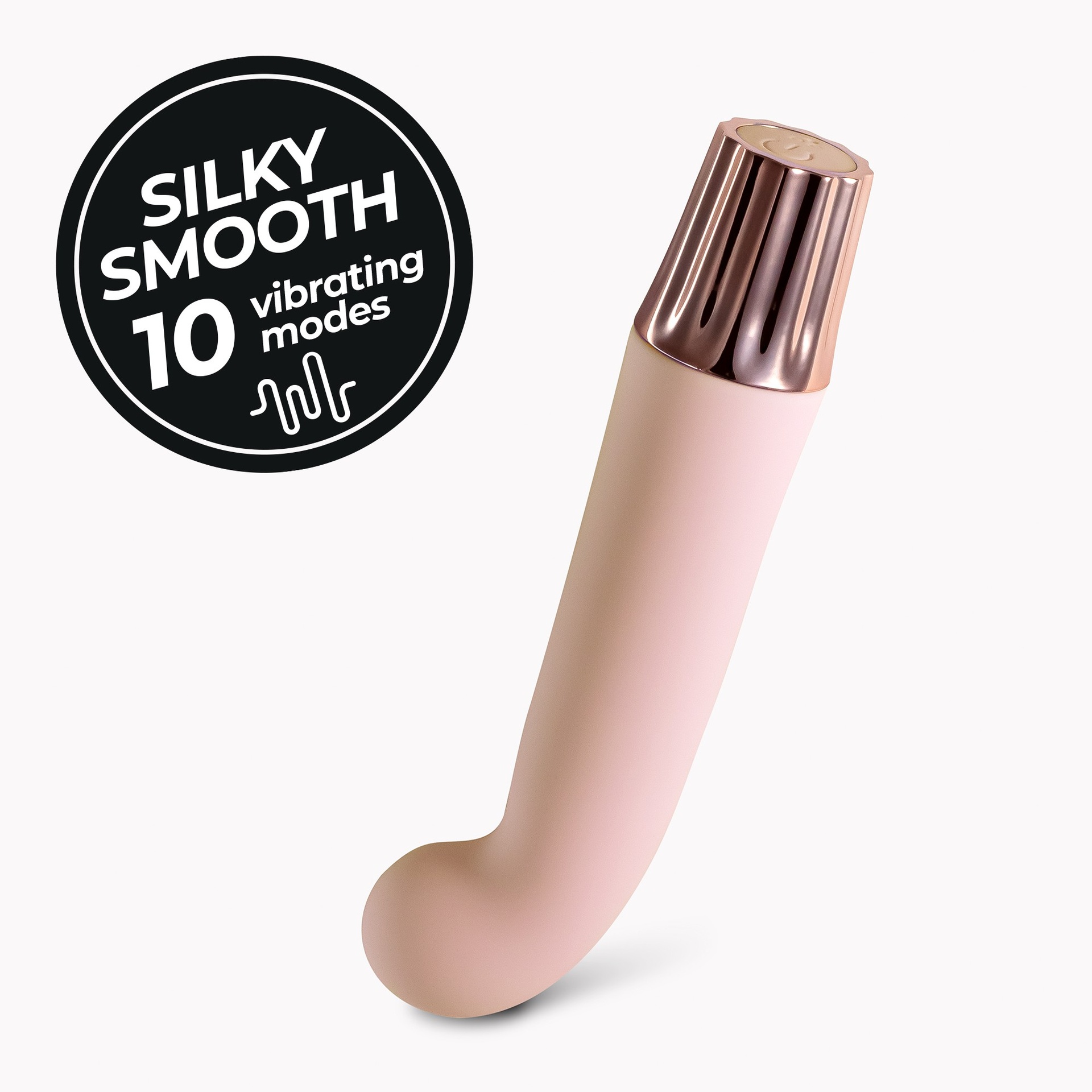 Crushious Mellow Gee vibratore punto G silicone 13,5 cm