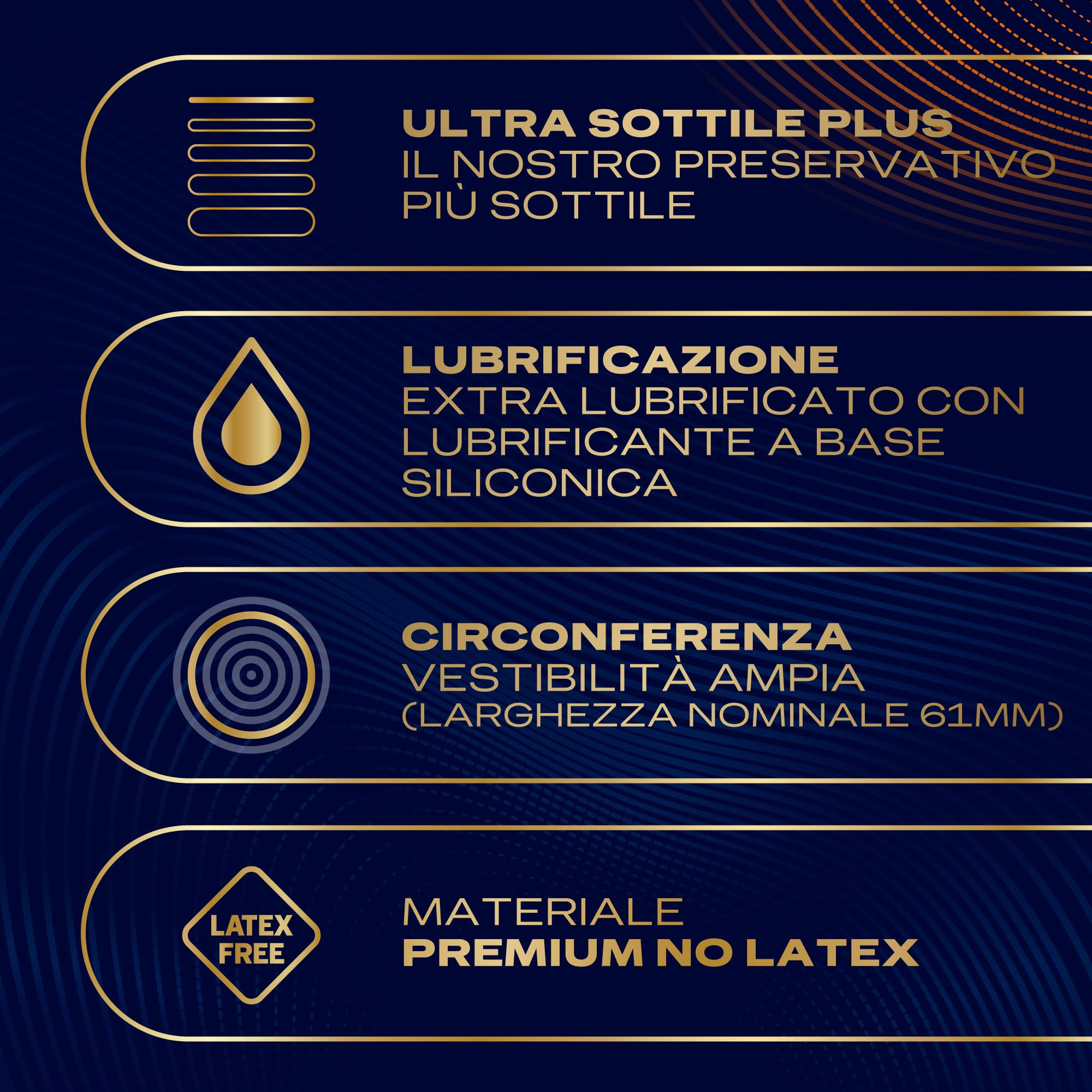Durex Nude Sensation XL preservativi nitrile 18 pezzi + gel