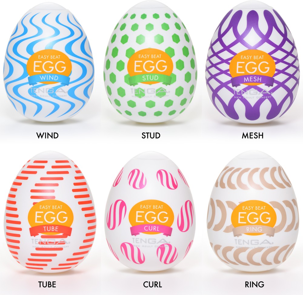 Tenga Egg Variety Pack Wonder masturbatore 6 ovetti