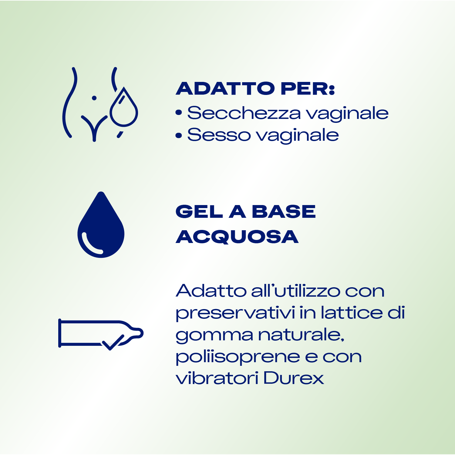 Durex Naturals lubrificante intimo base acqua naturale