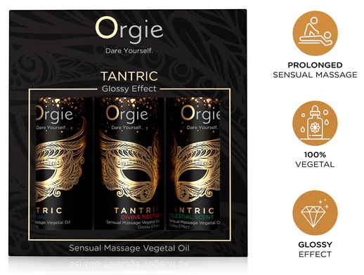 Orgie Tantric Mini Size Collection oli massaggio 3pz
