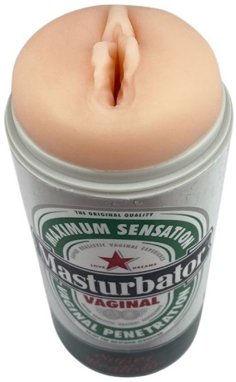 Alive Super Realistic Masturbator Vaginal masturbatore lattina