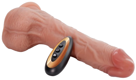 Crushious Inviktus vibratore realistico telecomando riscaldante