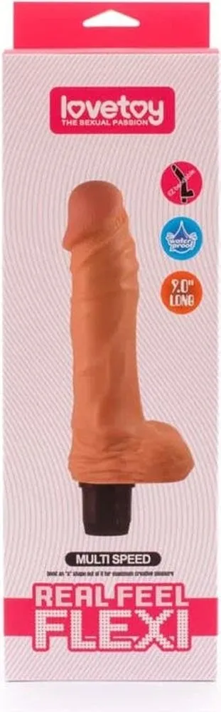 Lovetoy Real Feel Flexi 9.0 vibratore realistico