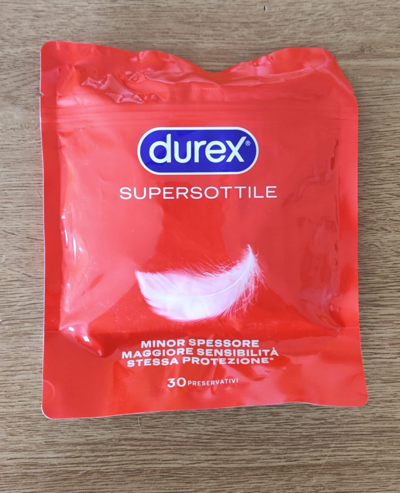 Durex SuperSottile preservativi sottili 56 mm 30 pezzi sensibili
