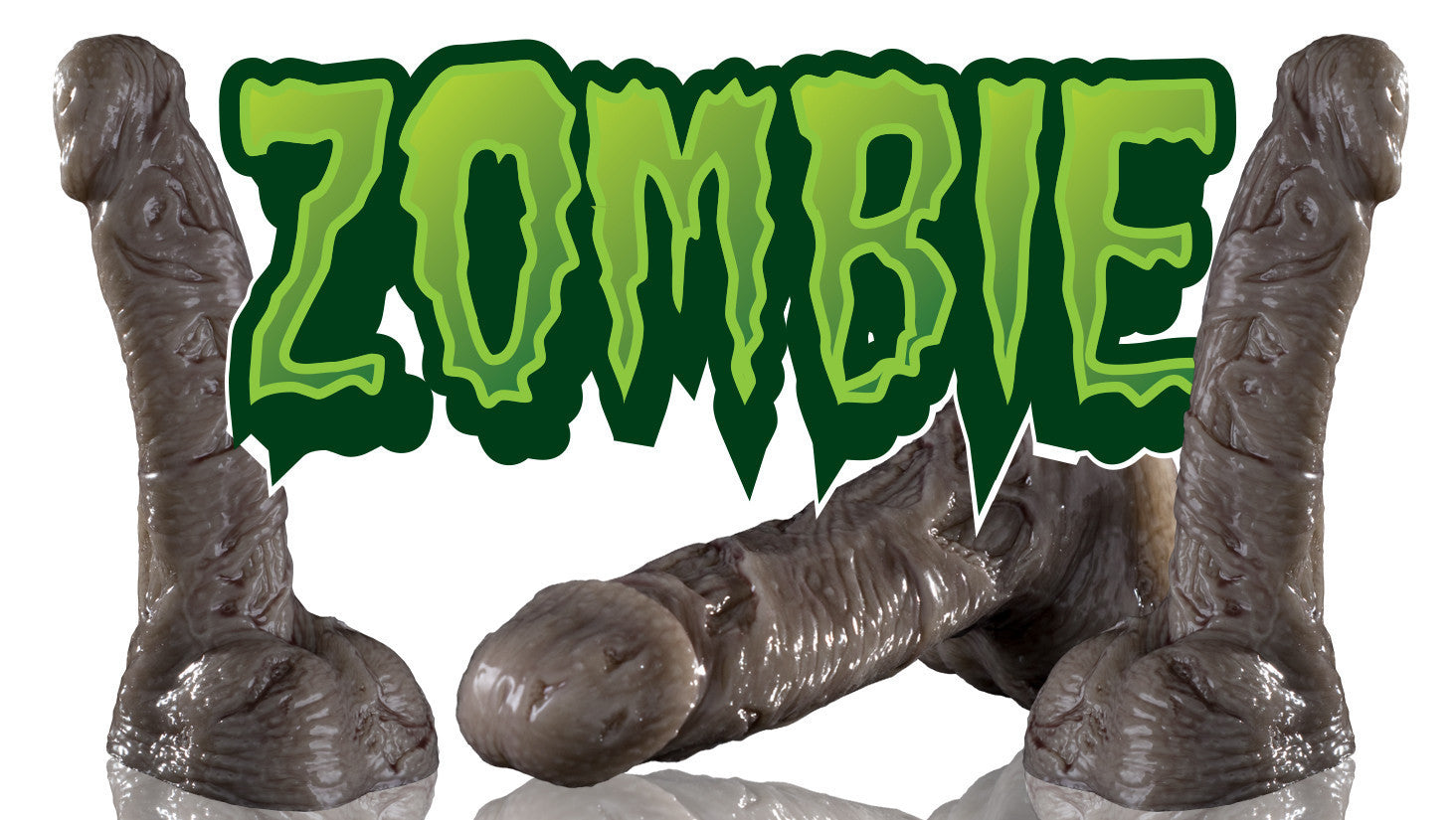 Fleshjack Freaks Zombie dildo fantasy verde