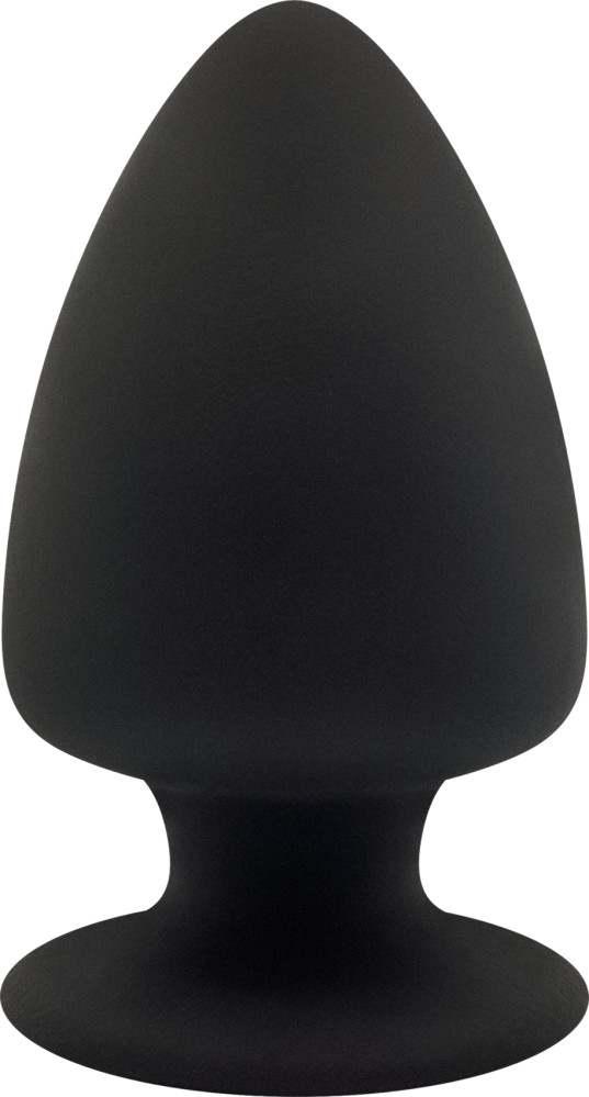 Silexd Premium Silicone Plug anale S silicone nero morbido