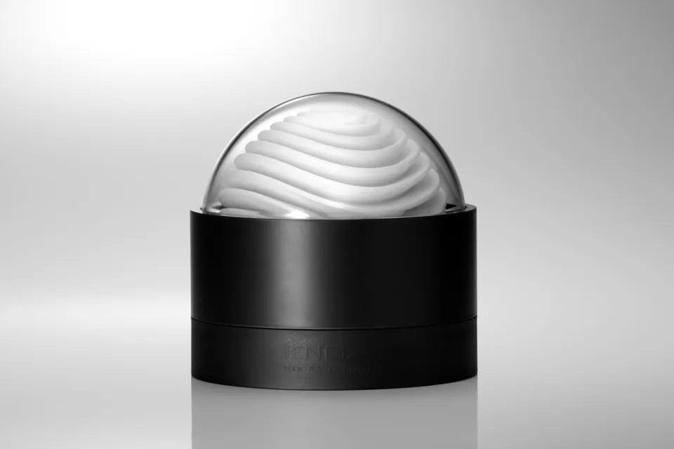 Tenga Geo Aqua masturbatore uomo elastomero riutilizzabile