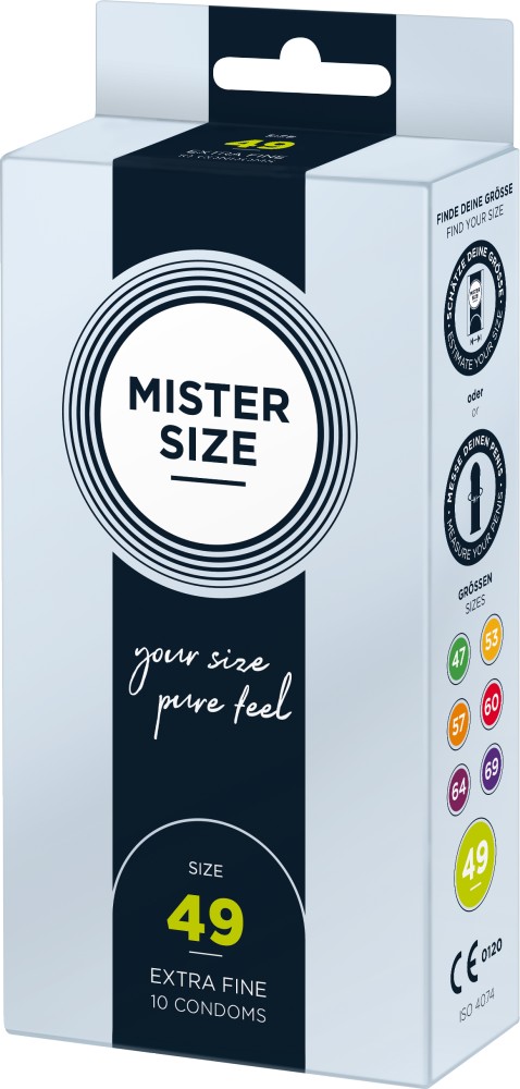 Mister Size 49mm preservativi su misura 3 pezzi
