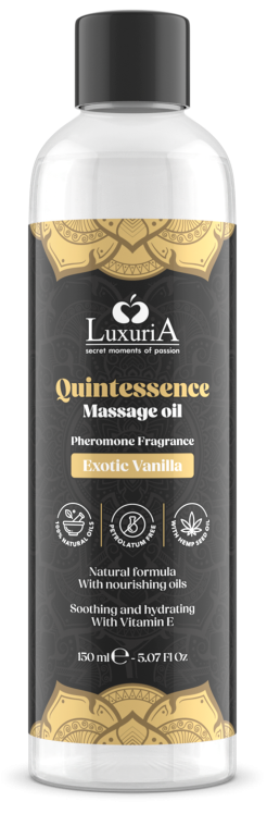 Luxuria Quintessence Exotic Vanilla olio massaggi vaniglia