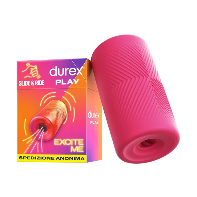 Durex Masturbatore Uomo sex toy sleeve silicone nervature