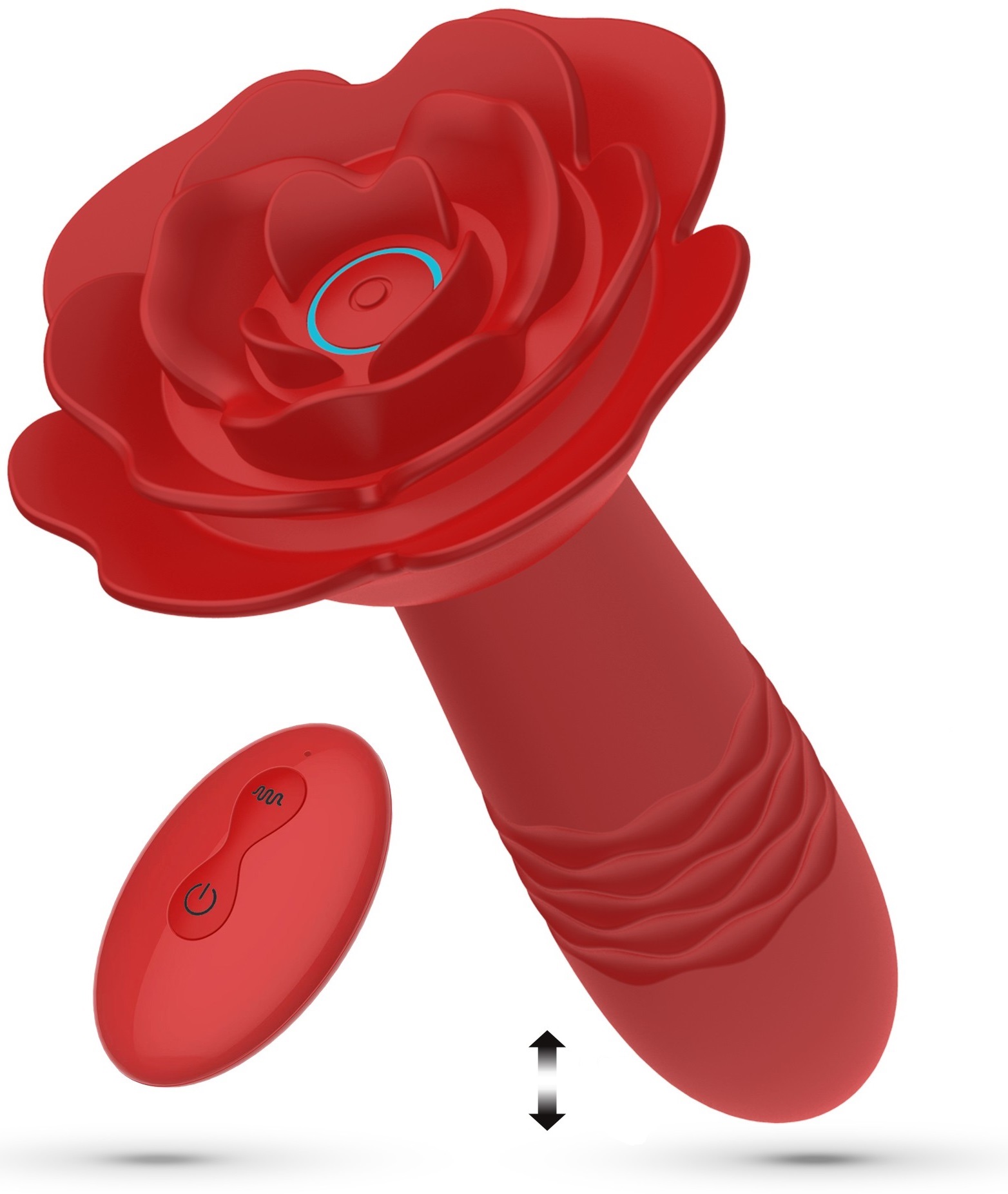 Crushious Romeo pulsatore anale vibrante con telecomando rosa