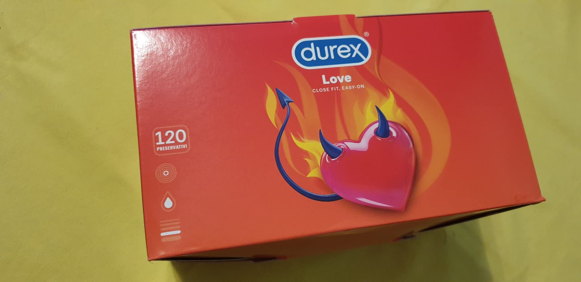 Durex Love Comfort preservativi 10 pezzi easy-on