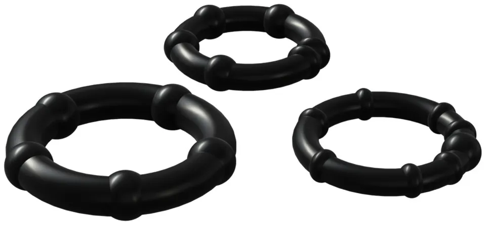Wooomy Babooom set 3 anelli fallici elastici