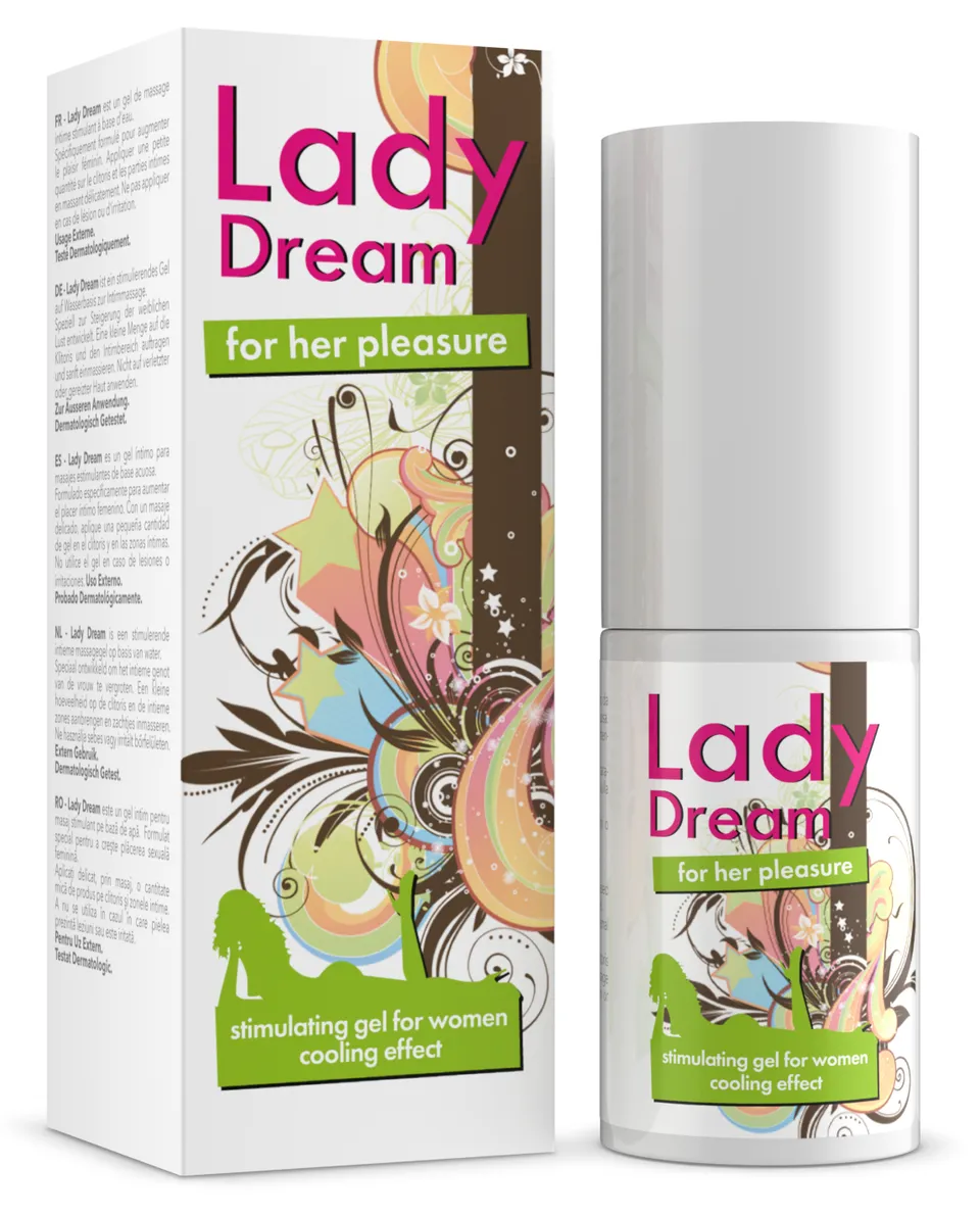 Lady Dream gel stimolante clitoride donna 30 ml L-arginina