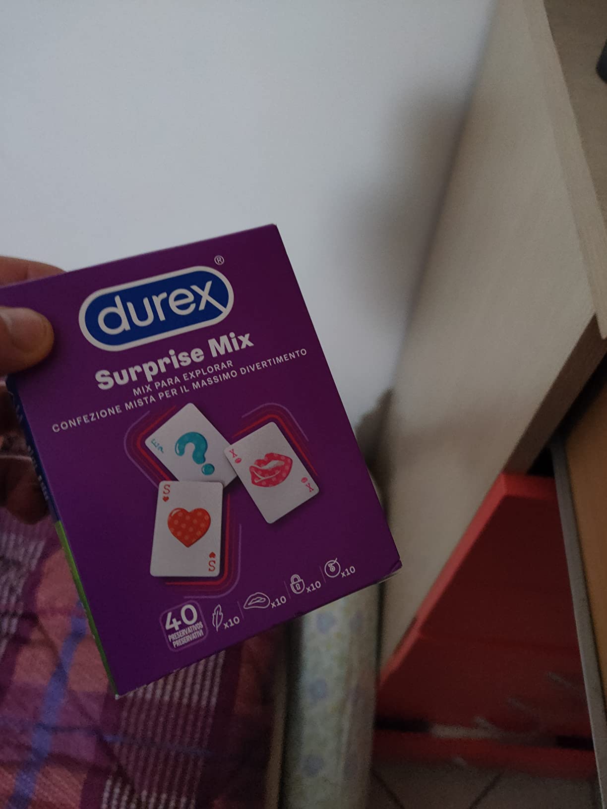 Durex Surprise Mix preservativi assortiti 40 pezzi