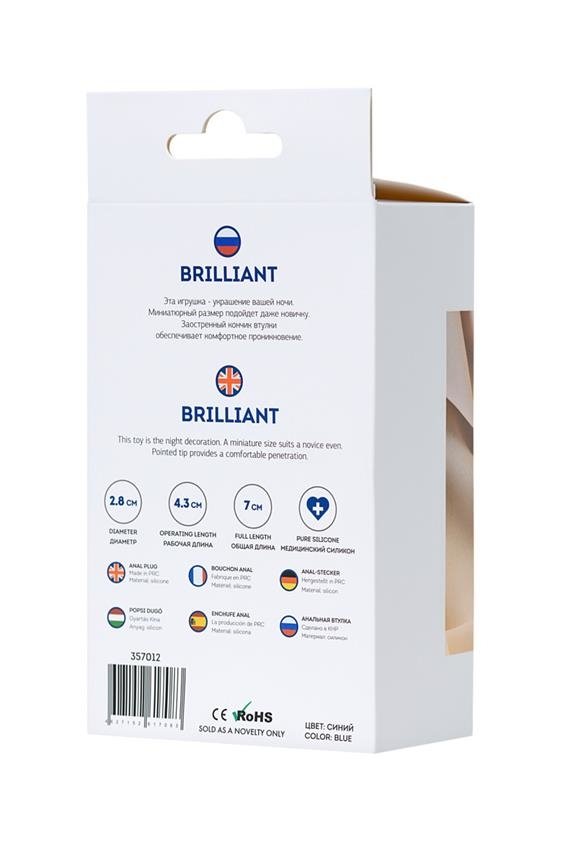 ToDo Brilliant plug anale con gioiello