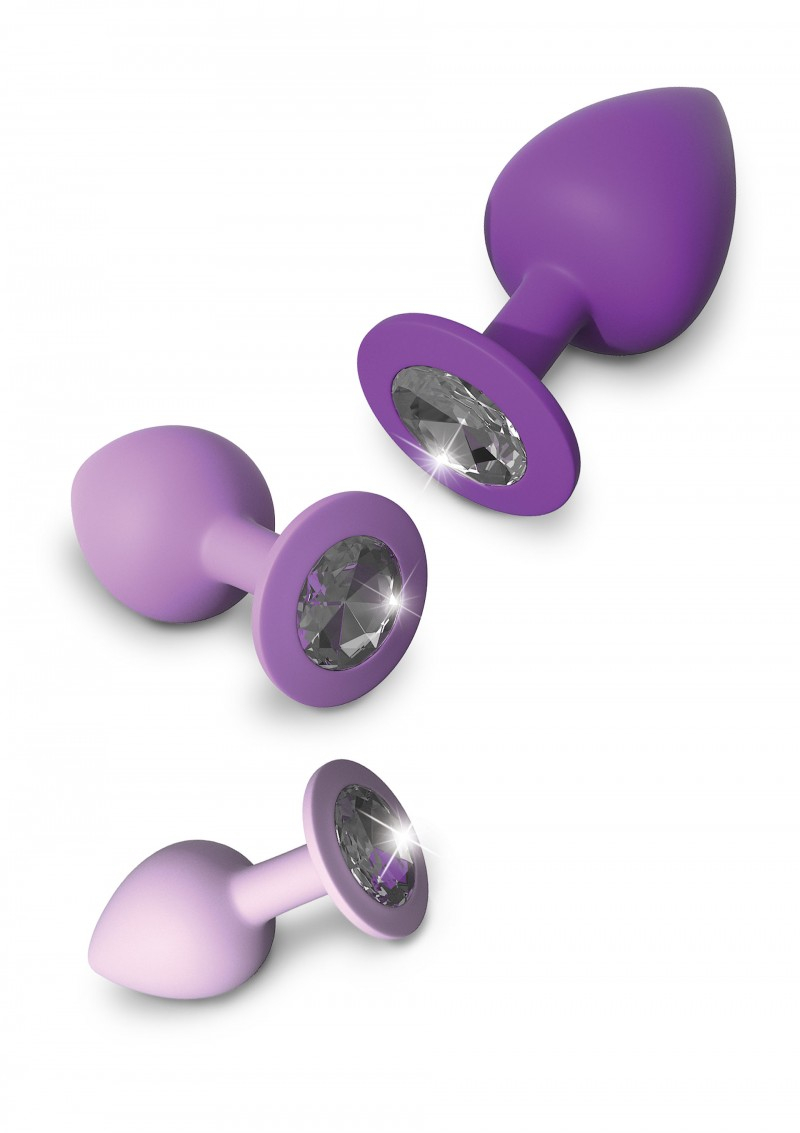 Pipedream Her Little Gems set 3 plug anali silicone