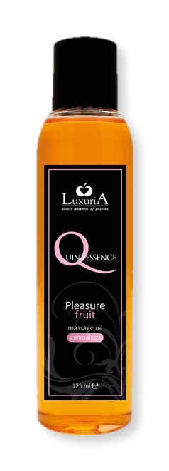Luxuria Quintessence olio massaggi Pleasure Fruit afrodisiaco