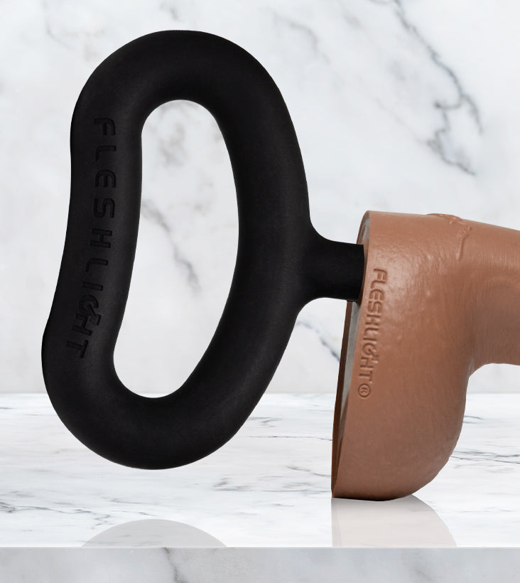 Fleshjack Boss impugnatura per dildo doppia rigida