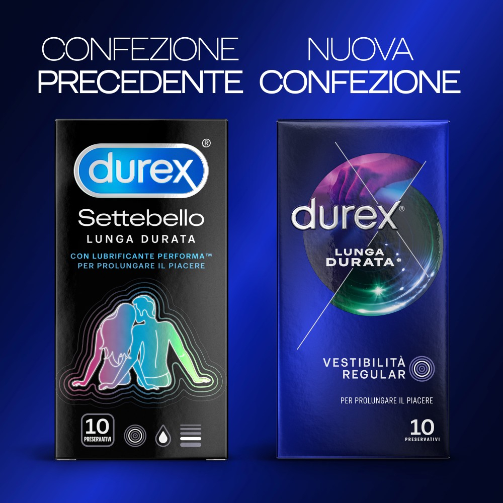 Durex Lunga Durata Preservativi Ritardanti 12 Pezzi