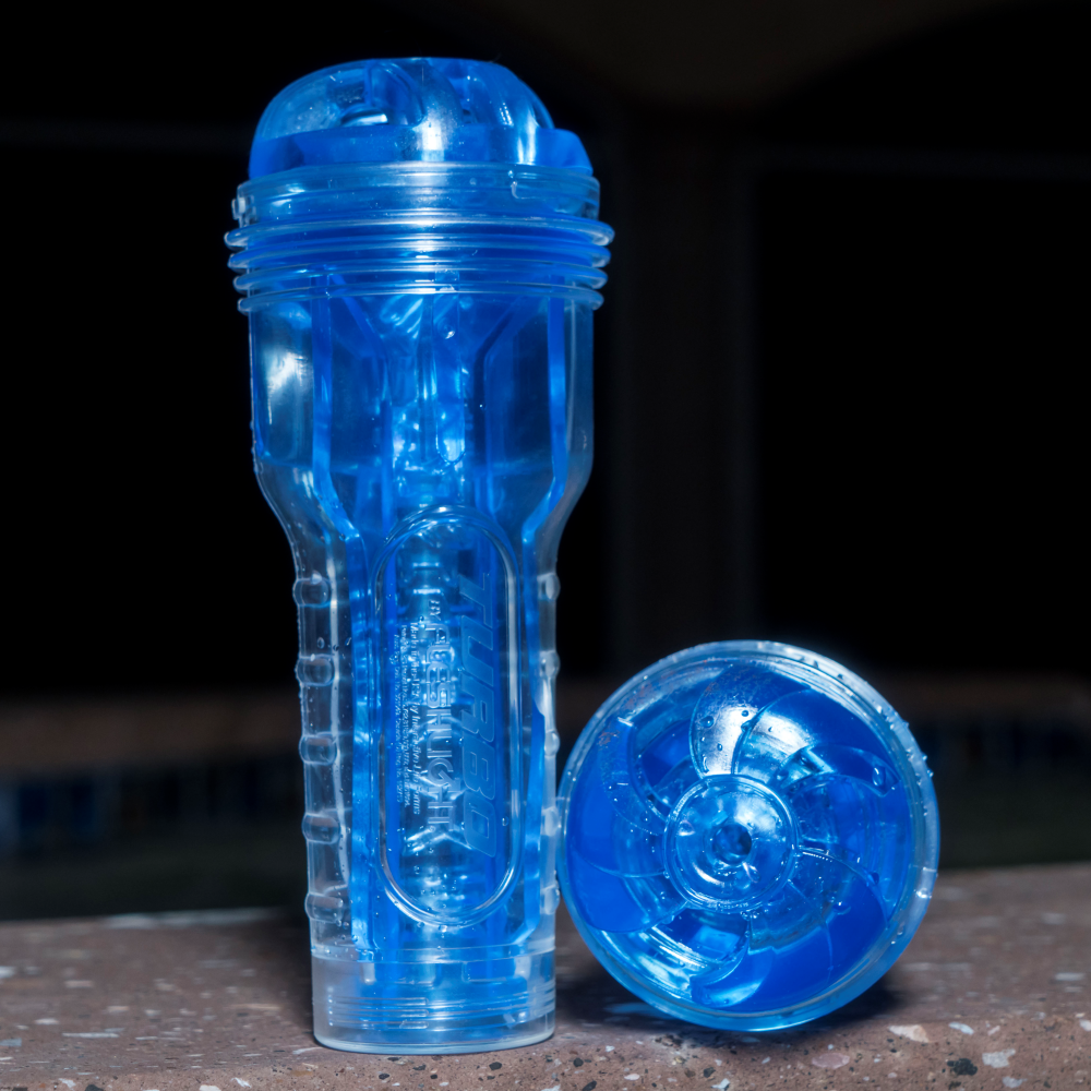 Fleshlight Turbo Thrust masturbatore trasparente