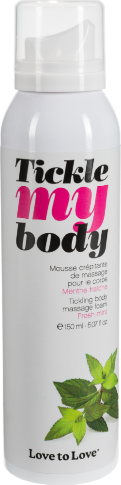 Love to Love Tickle My Body mousse massaggio menta