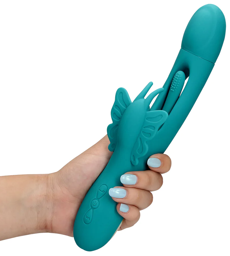 Loveline Flapping G-Spot Butterfly vibratore rabbit silicone
