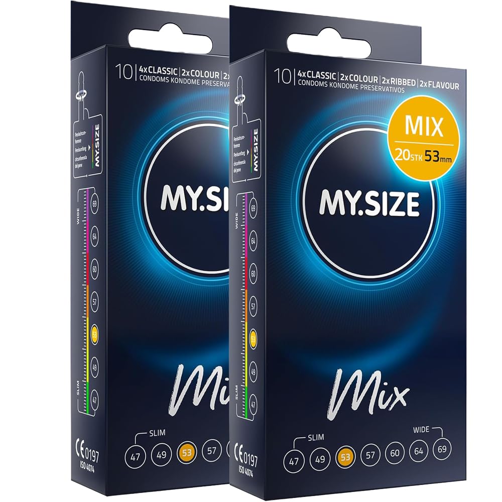 MY.SIZE PRO Mix preservativi 49mm 20 pezzi assortiti