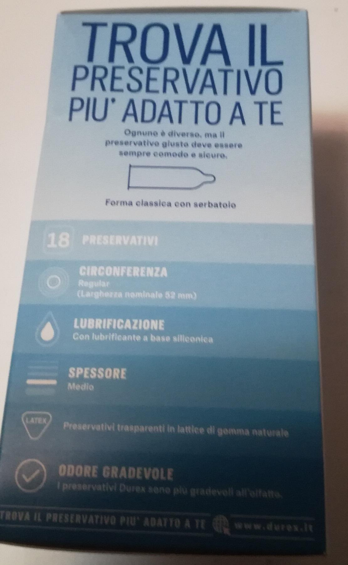 Durex Settebello Classico preservativi classici 18 pz
