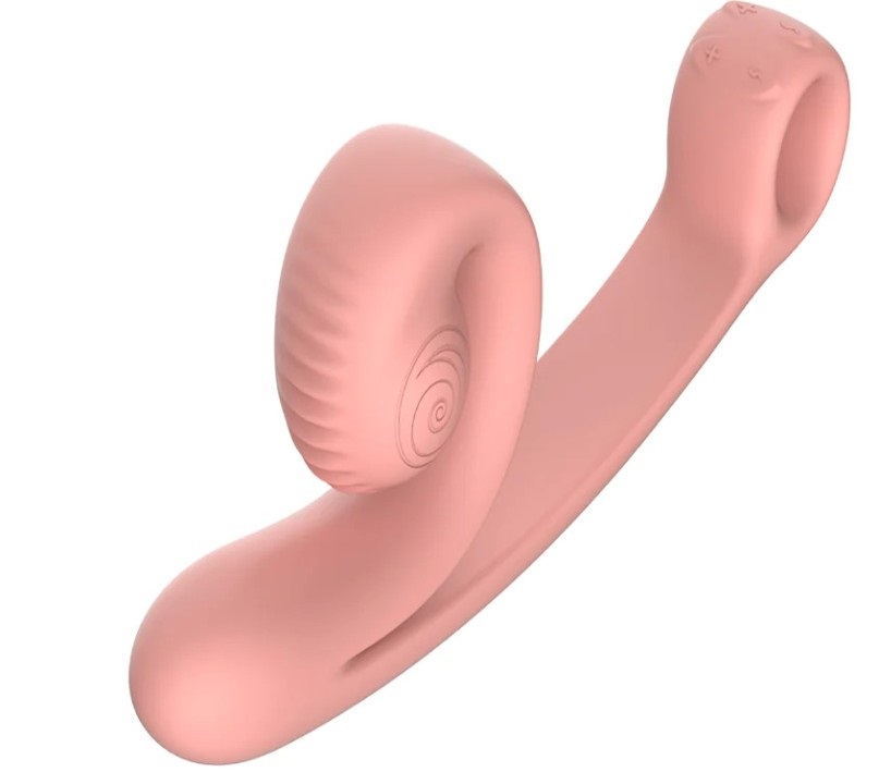 Snail Vibe Curve vibratore rabbit silicone 2 motori