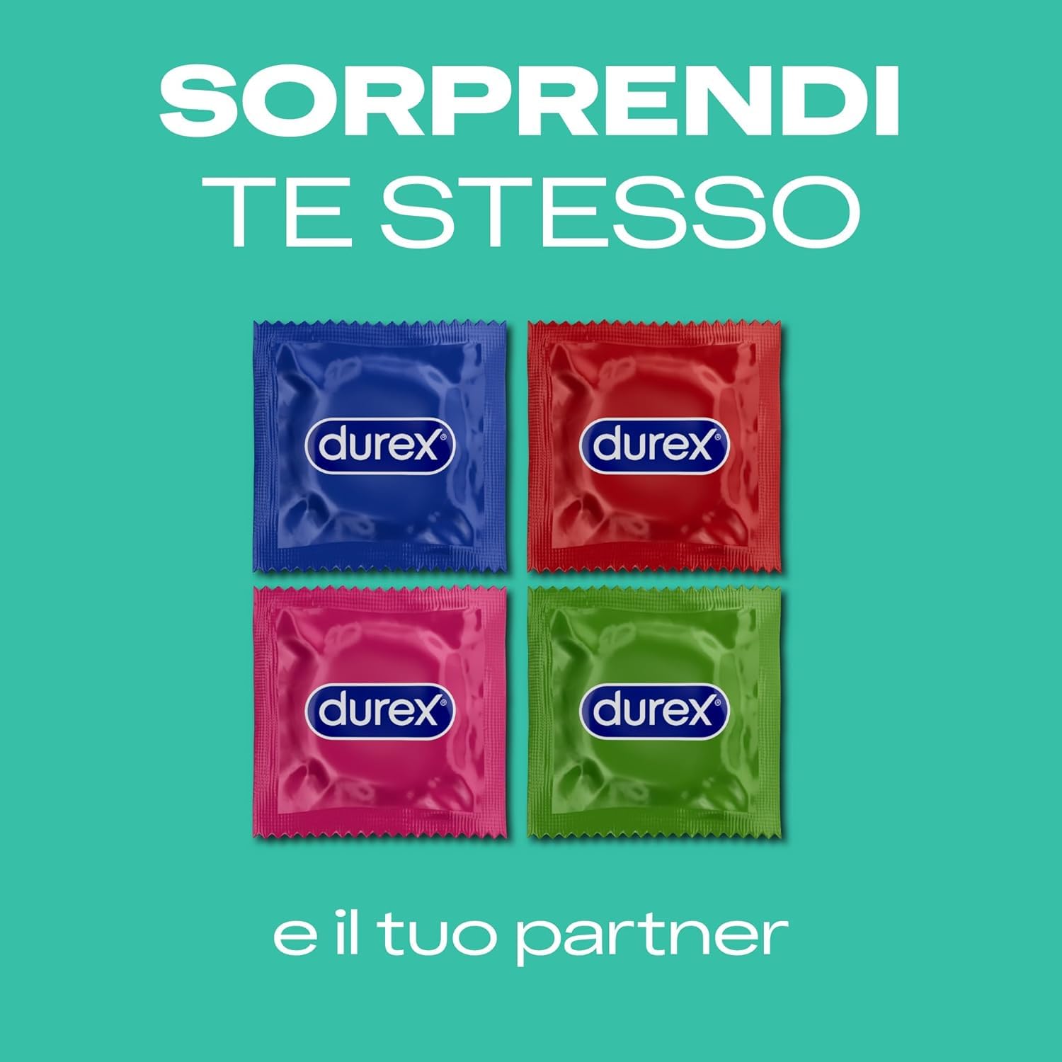 Durex Surprise Mix preservativi assortiti 40 pezzi