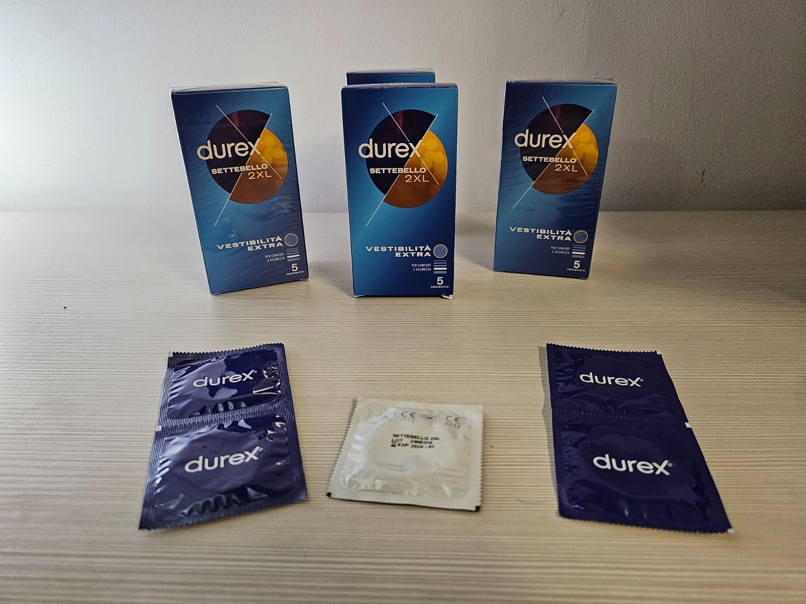 Durex Jeans 2XL preservativi XXL 60 mm 20 pezzi