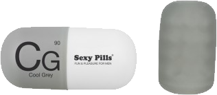 Love to Love Sexy Pills masturbatore uomo grigio