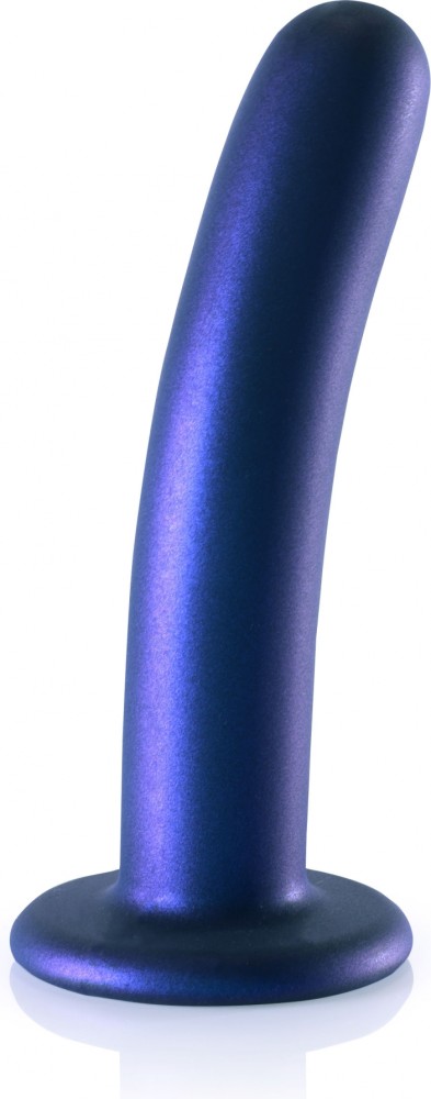 Ouch Smooth G-Spot Dildo 6 con Ventosa Blu Silicone