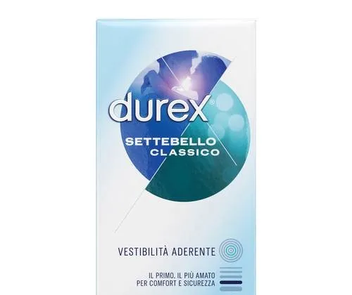 Durex Settebello Classico preservativi lattice standard