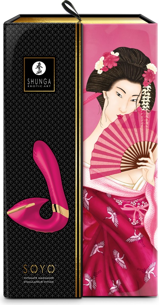 Shunga Soyo Erotic Art vibratore rabbit silicone 10 vibrazioni