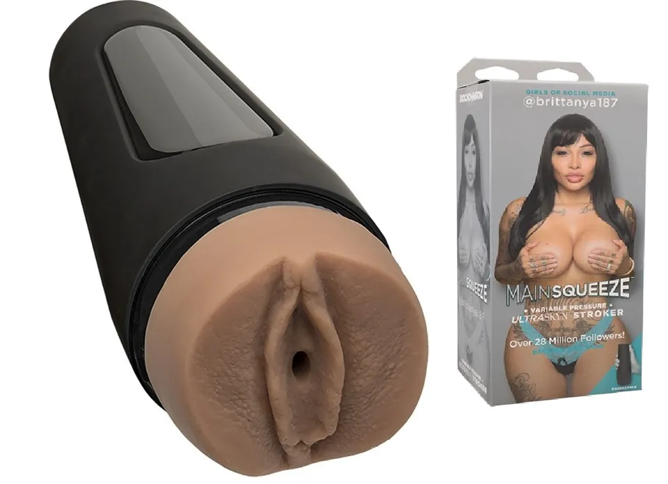 Doc Johnson Main Squeeze Brittanya masturbatore vagina