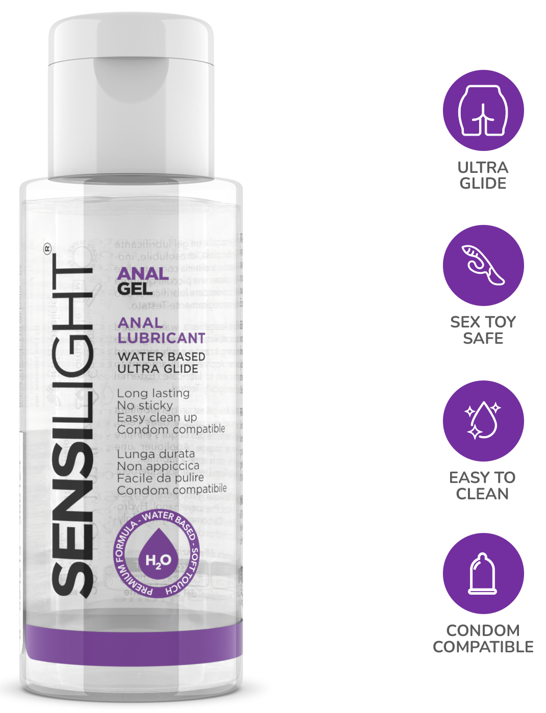 IntimateLine Sensilight Analgel lubrificante anale