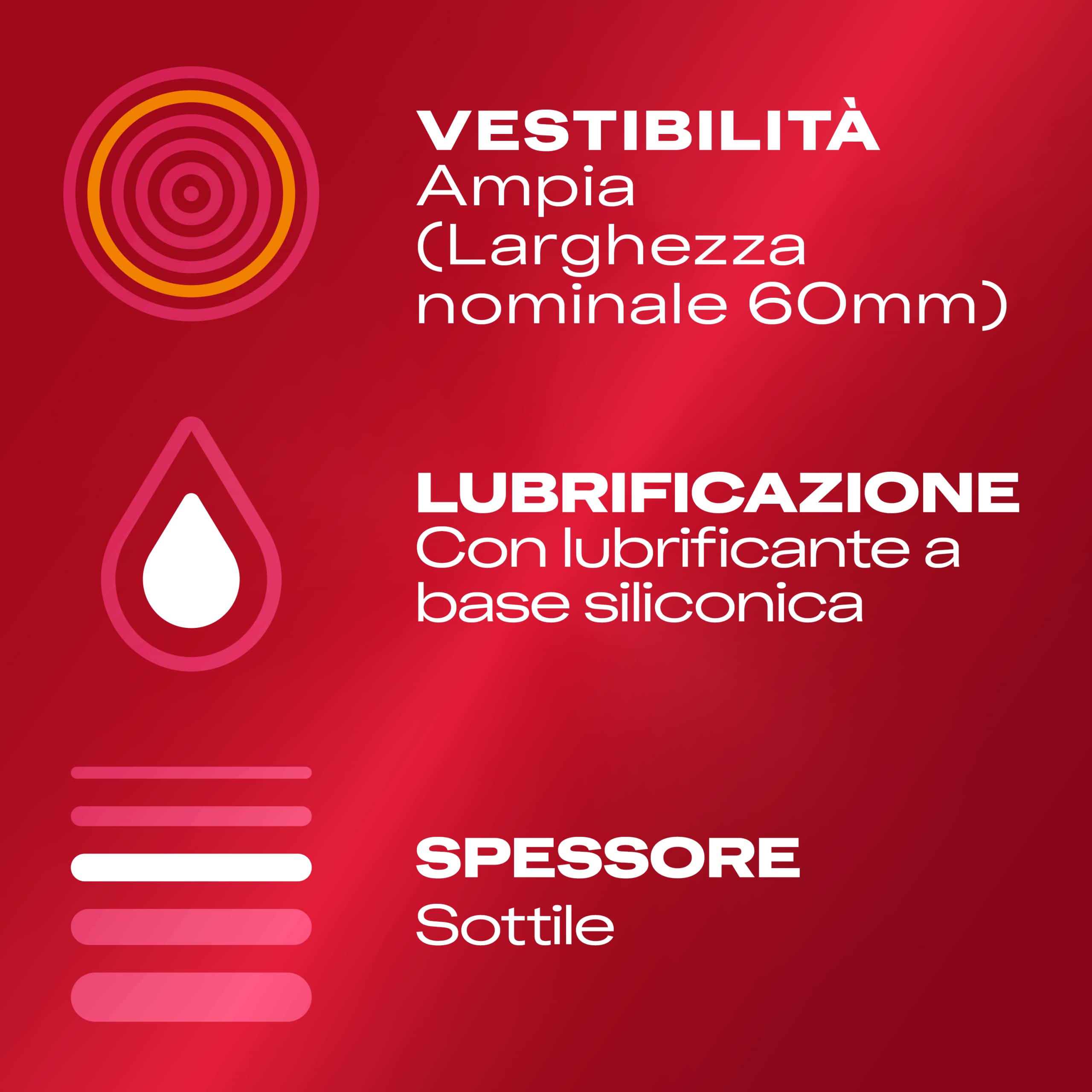 Durex Supersottile XL preservativi 10 pz extra-large sottili