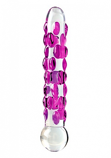 Icicles No. 7 dildo in vetro materiale sicuro