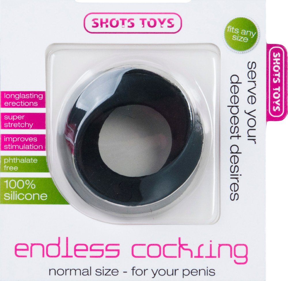 Shots Endless Regular cockring anello in silicone