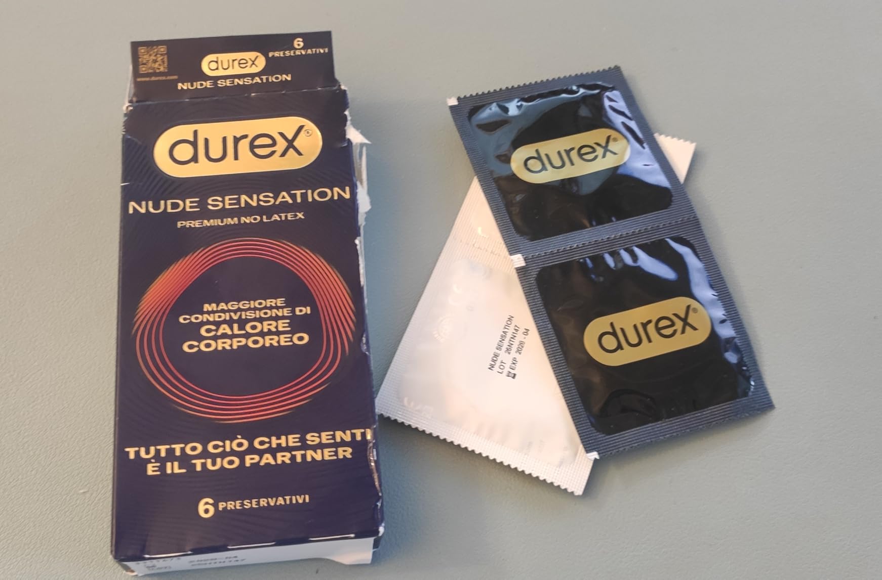 Durex Nude Sensation Preservativi 36 Pezzi Nitrile Sottili