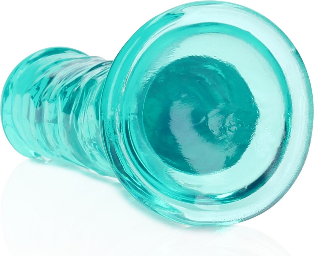 RealRock Straight 6 Dildo con Ventosa Turchese