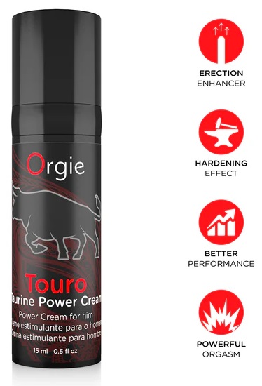 Orgie Touro gel erezione uomo taurina e ginseng