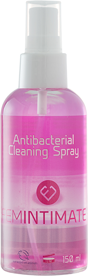 Femintimate Antibacterial Cleaning Soap spray toy facile da pulire